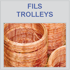 Fils cuivre trolley